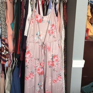 Flowered jumpsuit xxl